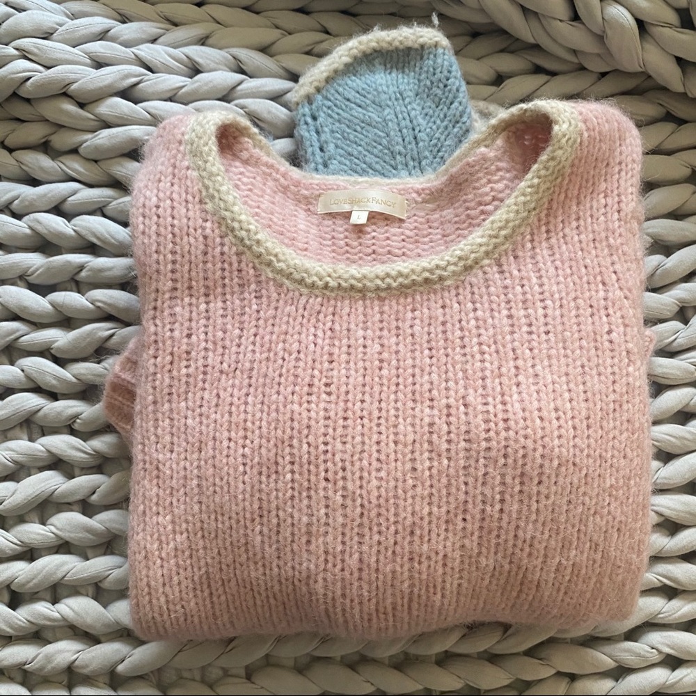 Loveshackfancy Aspyn Pullover In Rainbow - image 8